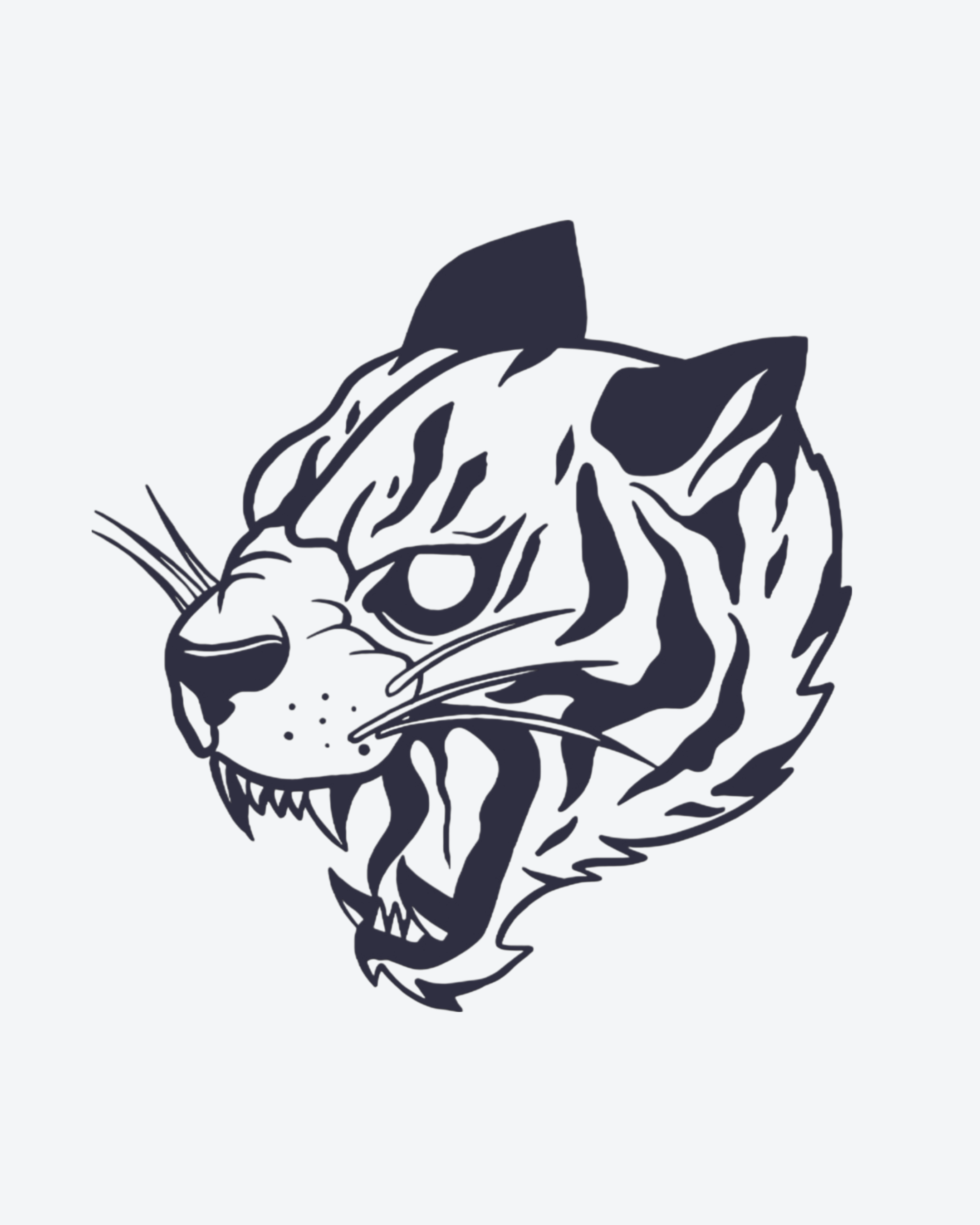 Tête de tigre